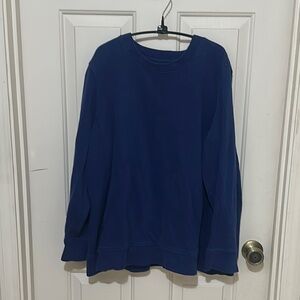 Duluth Trading Co Blue Crewneck Sweatshirt